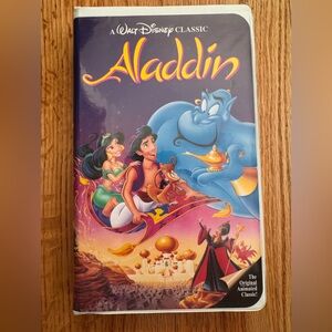 Aladdin VHS Tape - Black Diamond